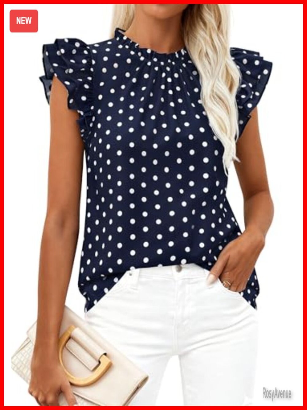 Ruffle Short Sleeve Boho Floral Blouse Summer Top Loose Fit Polyester